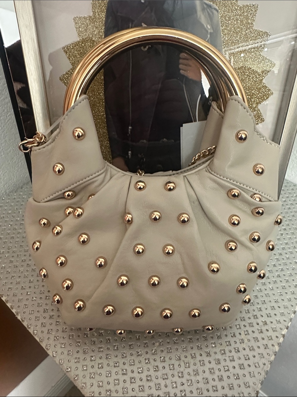 Dolce Vita Becca Stud Shoulder Bag